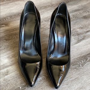 Gucci’s Kristen Black bamboo Leather pumps
